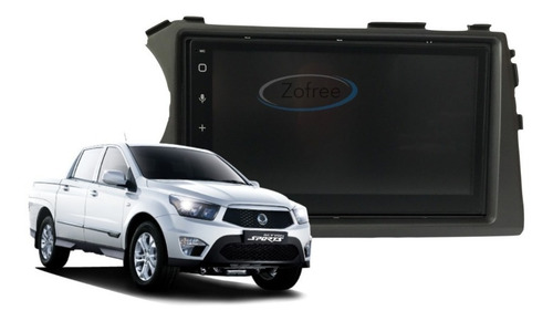 Radio Carplay Android Auto Ssangyong Actyon Sport 2005-11