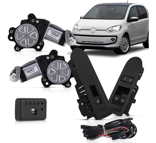 Kit Vidro Elétrico Up 2014 2015 2016 2 Portas