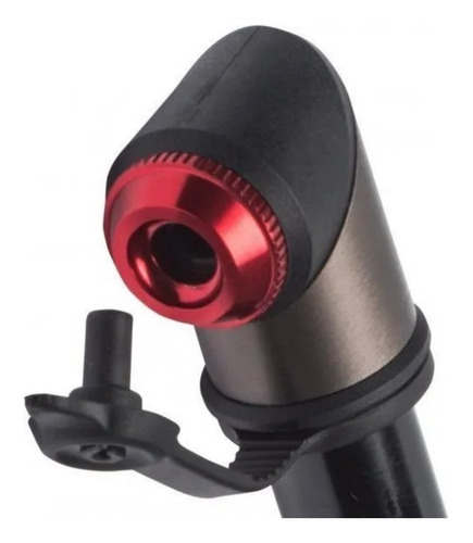 Bomba de aire Airstik Sl Mini Gray de 160 psi para bicicleta Blackburn