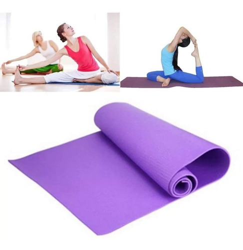 Colchoneta Mat Yoga Pilates Alfombra Ejercicio 4mm / 237053