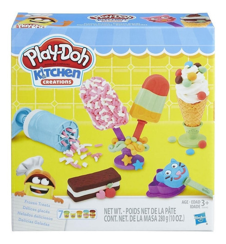 Play-doh Helados Deliciosos Plastilina Original Entrega Inm.