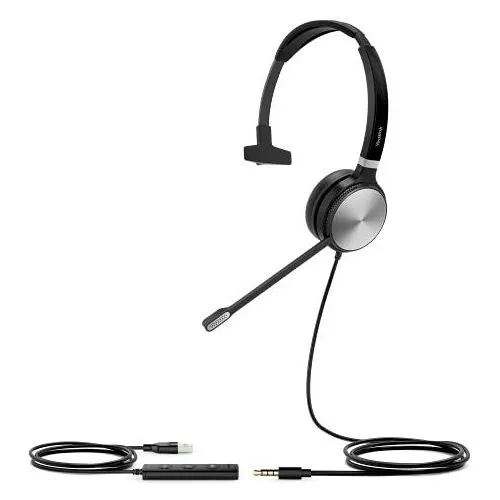 Auriculares Con Cable Usb Yealink Uh36-mono-uc 1308015 Mono