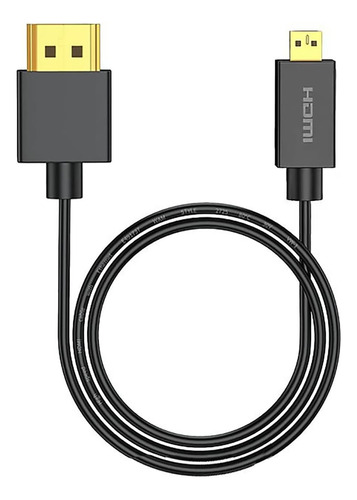 Cable Hdmi 8k De 0,5 M, 1,6 Pies, 48 ??gbps, Tipo A A D, Mic