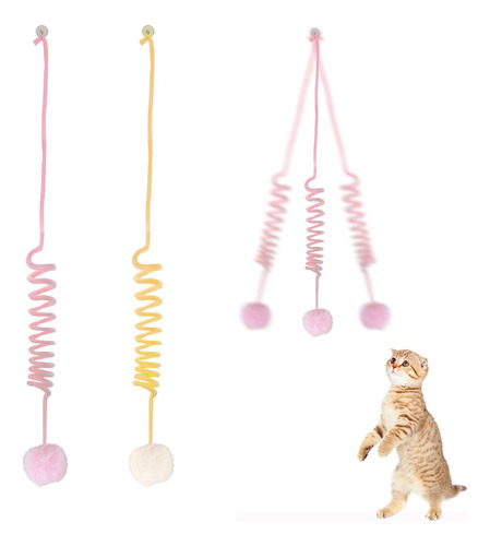 Wishlotus Juguetes Interactivos Para Gatos, Paquete De 2 Ju.