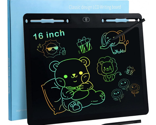 Pizarra Mágica Tablet Lcd 16' Escritura Color Digital Dibujo