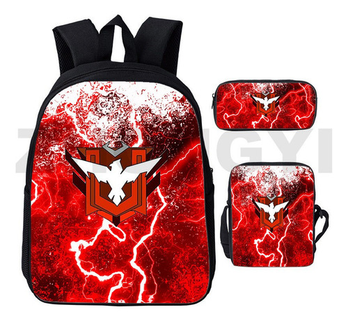 Fweaad Mochilas 3d De Free Fire Garena For Niños Con Estampado