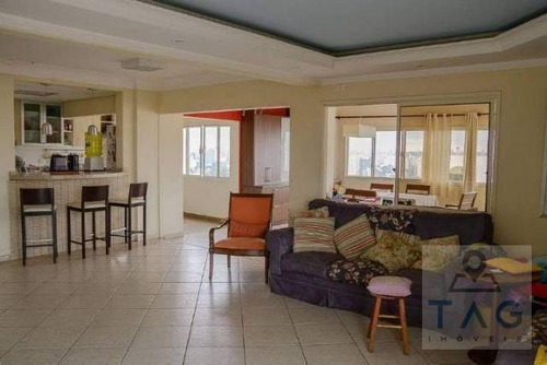 Imagem 7 de 20 de Apartamento Triplex Com 3 Dormitórios À Venda, 274 M² Por R$ 1.250.000,00 - Jardim Das Paineiras - Campinas/sp - At0002