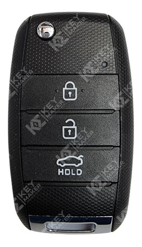 Carcasa De Llave Kia New Cerato Sorento Carens 3 Botones