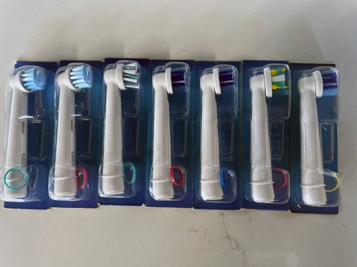 7 Cabezales De Cepillo De Dientes Oral-b (4704132-00)