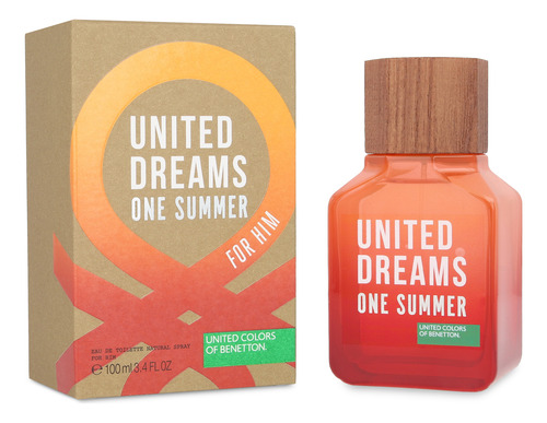 Benetton One Summer For Him 100 Ml Edt Spray - Hombre