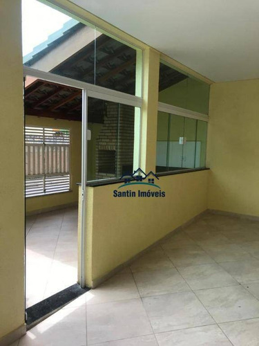 Imagem 2 de 22 de Sobrado Com 2 Dormitórios,(01 Suíte )quintal Amplo C Churrasqueira 02 Vagas À Venda, 90 M² Por R$ 330.000 - Vila Príncipe De Gales - Santo André/sp - So0327
