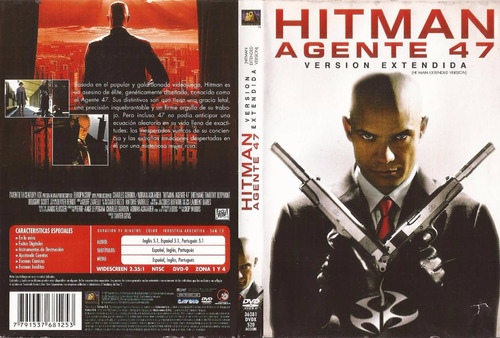 Hitman Agente 47 Dvd Timothy Olyphant Dougray Scott