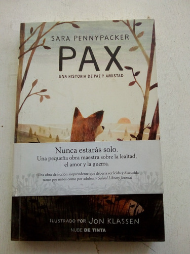 Pax De Sara Pennypacker - Nube De Tinta (usado)