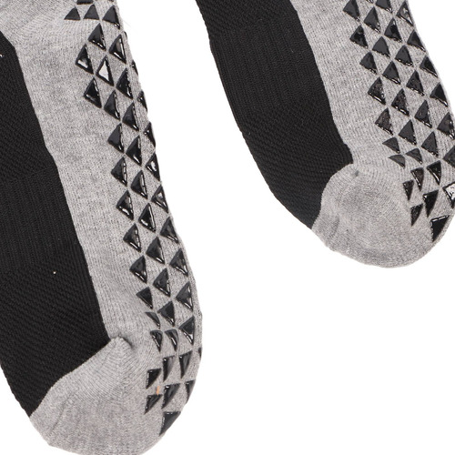 3 Pares De Calcetines De Fútbol Largos Negros Transpirables