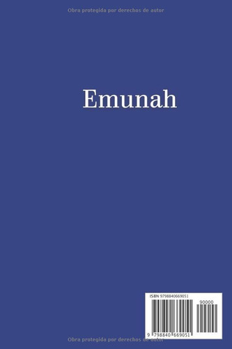 Emunah. Saadia Gaon: Tratado Filosofico A La Fe Hebrea
