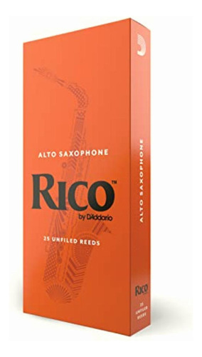 Rico Cañas Para Saxofón Alto, Corte De Empeine Más