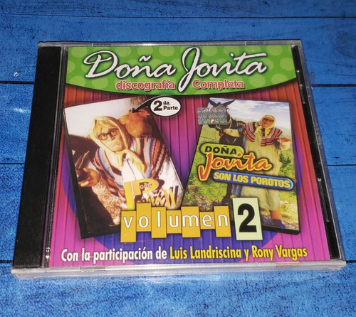 Doña Jovita Volumen 2 Cd Arg Nuevo Maceo-disqueria