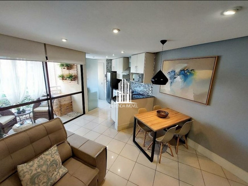 Imagem 8 de 15 de Apartamento No Morumbi 60m² Com 1 Dormitório E 2 Vagas - Com Depósito - Br31271