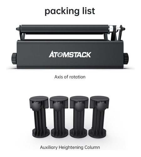 Atomstack A10 Pro Máquina De Grabado Láser+rodillo Giratorio