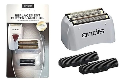 Afeitadora Andis Profoil Lithium + Repuesto Cabezal Foil