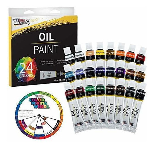 Pintura Dibujo Arte U.s. Art Supply Professional 24 Colores 