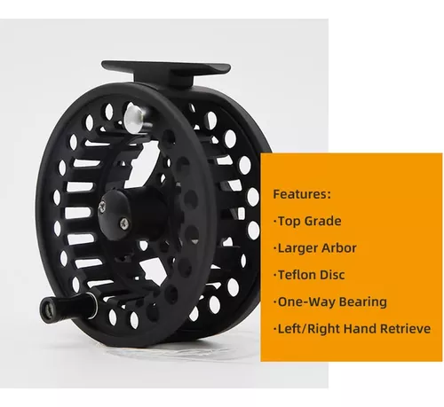 1/2wt 3/4wt 5/6wt 7/8wt) Fly Reel With Line Combo Aluminum