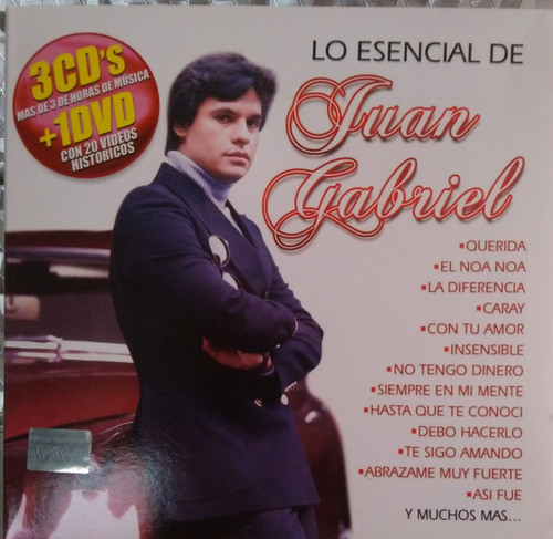 Discos Compactos Y Dvd De Juan Gabriel 