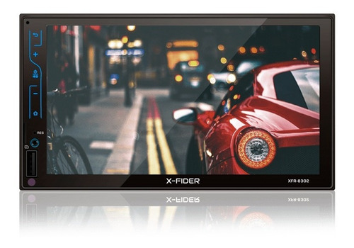 Imagen 2 de 2 de Radio X-fider Xfr8302- 2 Din-mirror Link -usb-aux-sd-bt