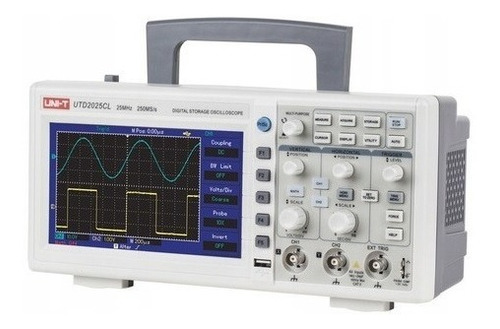 Osciloscopio Digital Uni-t Utd2025cl 25mhz 2 Canales 250ms/s