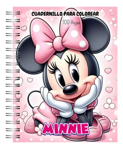 comprar Cuadernillo Colorear Minnie + Stickers + Separador 100 Hjs