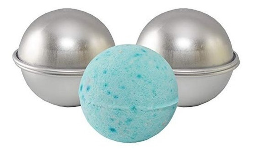 Baño De Metal Bomba Molde - Diy - Hacer Bombas De Baño Lush 