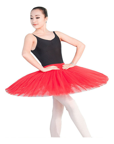 Vestido De Ballet Para Mujer, Falda De Baile Con Tutú, Baile
