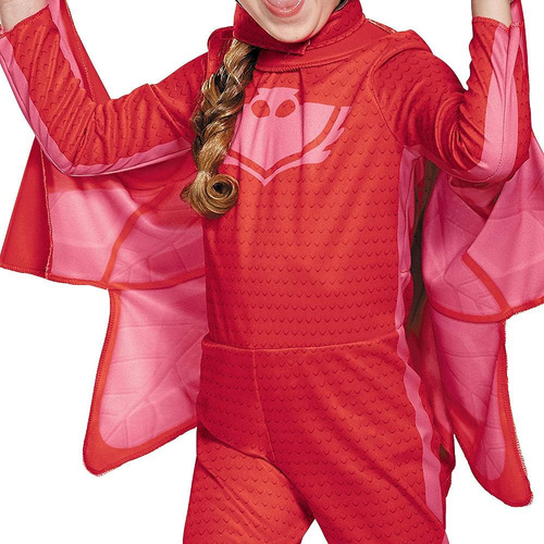 Disfraz De Pj Masks Clásico De Owlette Para Niños Pequeños,