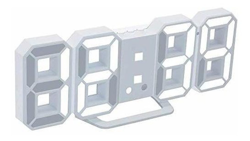 Reloj Despertador Digital Led 3d, Reloj Despertador De Mesa,