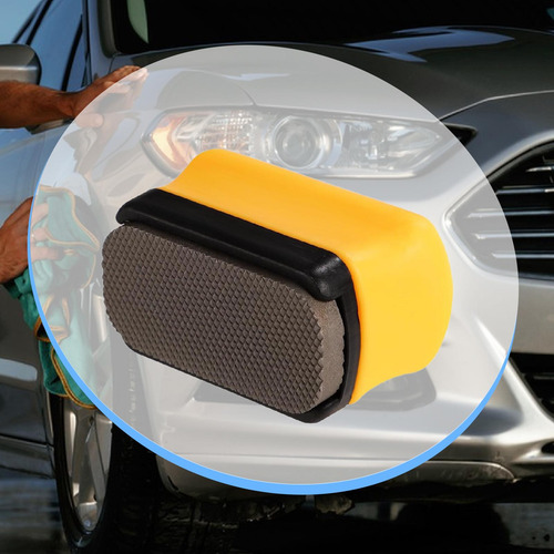 Mini Lima Desbarbadora Ajustable Práctica De Mano Amarillo