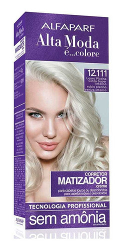 Coloracion  Matizador Ceniza S.intenso Alta Moda