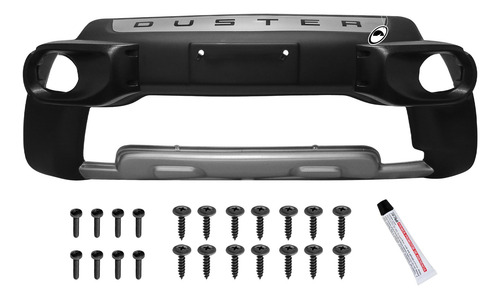 Overbumper Frontal Duster Oroch 2015 À 2020 Com Espaço Milha