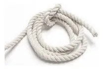 Comprar Soga Retorcida Algodon 12mm X 50mts Uso En Artesanias Etc