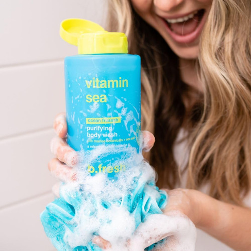 Gel De Baño B.fresh Vitamin Sea Nourishing Con Marine Botani