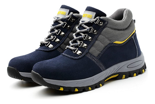 Work Shoes Men Women Breathable Steel Toe Cap Industrial