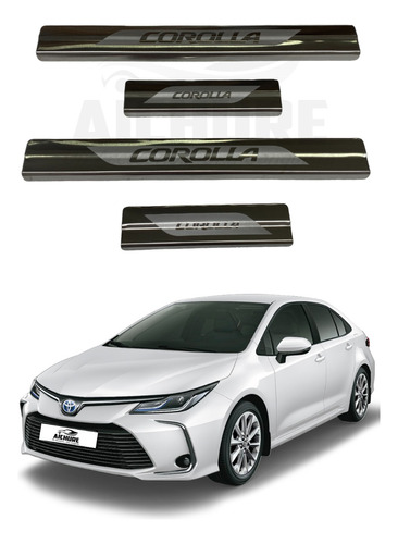 Accesorios Cromados Posapies Toyota Corolla  2020 - 2024