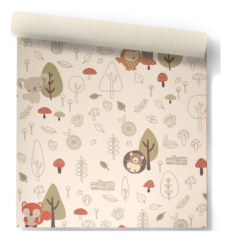 Papel Vinilico Muresco Aroma Bosque Niños 8305/1 Decostock