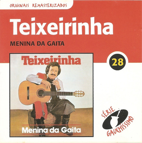 Cd - Teixeirinha - Menina Da Gaita