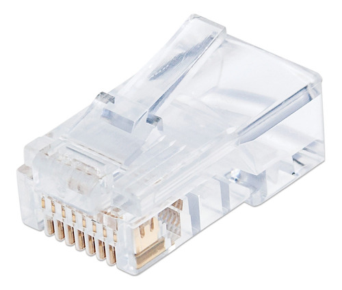 Conector Intellinet Plug Rj-45 Cat5e Utp 790512 Transpare /v