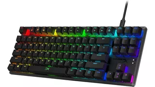 Teclado Mecánico Hyperx Alloy Origins Español Aqua Gaming Color Del Teclado Negro Idioma Español Latinoamérica