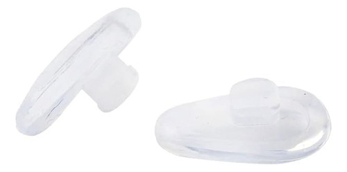 5 Pares De Almohadillas De Silicona Elíptica Transparente Pa