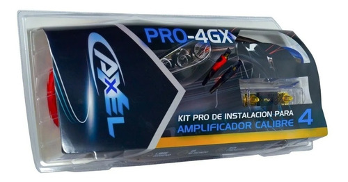 Kit De Instalación Calibre 4 Steelpro Pro-4gx Con Accesorios