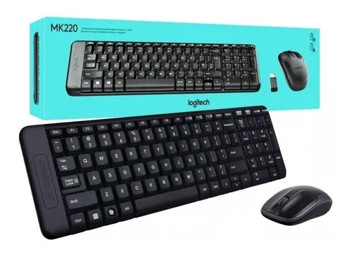 comprar Kit Teclado + Mouse Logitech Mk220 Inalámbrico