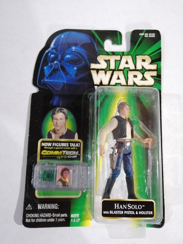 Star Wars The Power Of The Force Han Solo Commtech 1999