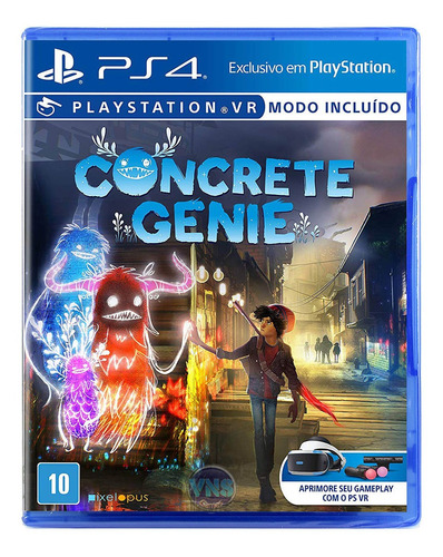 Imagem 1 de 9 de Concrete Genie - Ps4 - Português - Mídia Física - Novo